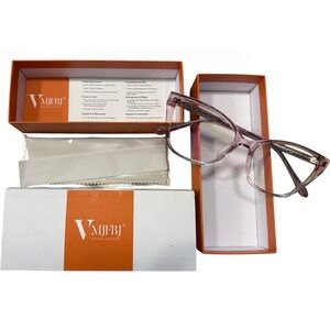 Blue Light Glasses – Unused, Cat-Eye Frame, Original Box & Cloth, VMJFBJ®